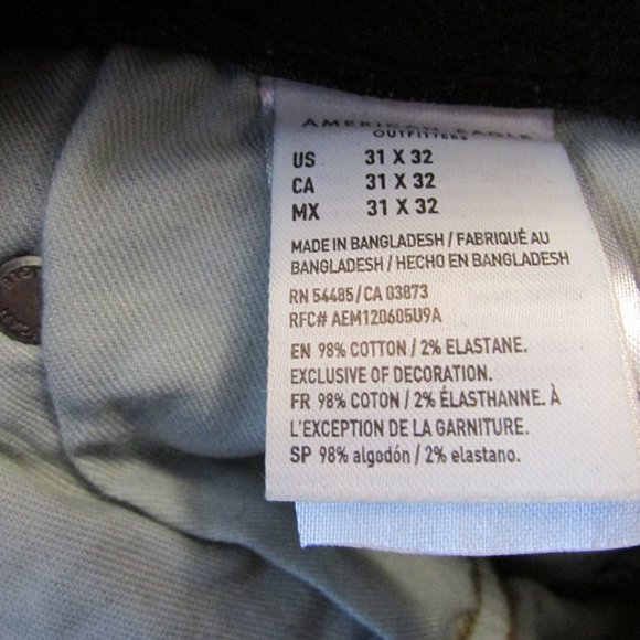 American Eagle Next Level Airflex Mens Skinny Jeans 31X30 - Picture 13 of 14